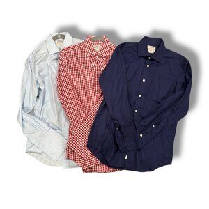 3-Pack TM Lewin Dress shirts - slim fit 15.5 - 33"